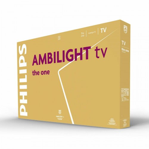 Smart TV 43" 4K Philips QLED (43PUS9010/12) med Ambilight, HDR og 144 Hz