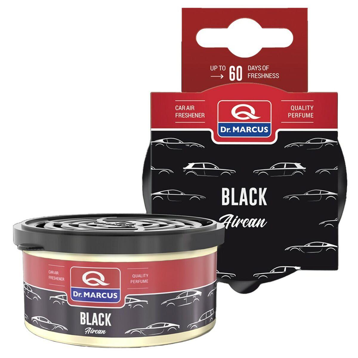 Luftfrisker til bilen Dr Marcus Aircan Black - duftdåse 40 g