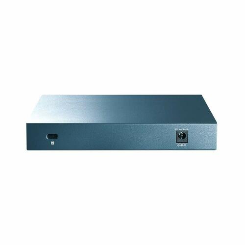 Netværksswitch TP-Link LS108G - 8-port Gigabit, blå/grå