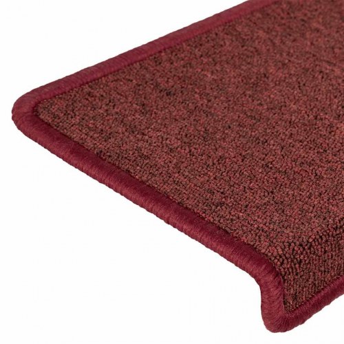 Trappemåtter 30 stk. 65 x 21 x 4 cm - bordeaux