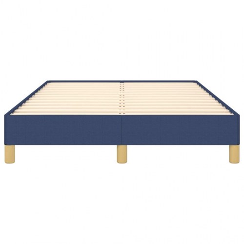 Sengeramme uden madras 120x190 cm - stof, blå