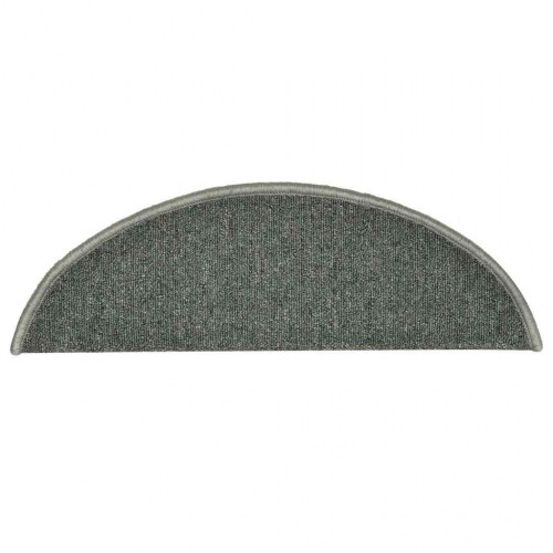 Trappemåtter halvrunde 30 stk. 56 x 17 x 3 cm - mørkegrøn