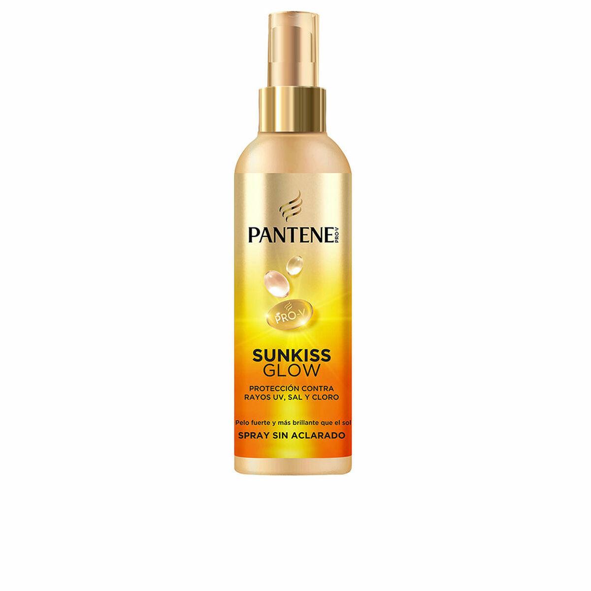 Varmebeskyttende hårspray Pantene Sunkiss Glow 200 ml