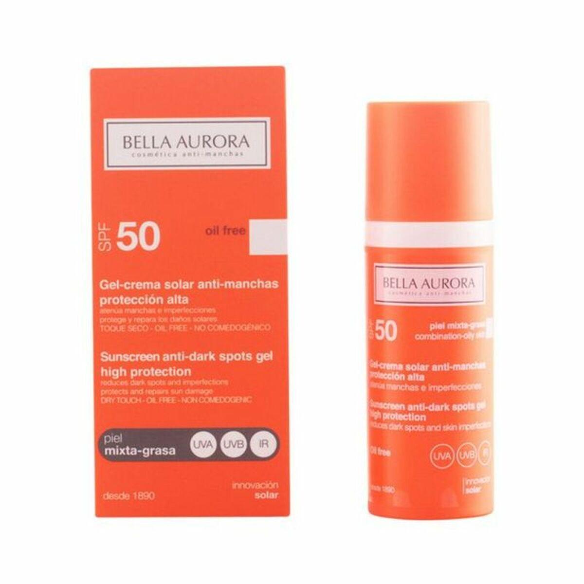 Solcreme SPF 50 til pigmentpletter - Bella Aurora 50 ml