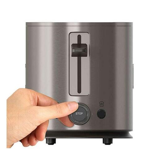 Brødrister Black & Decker - 4 skiver, rustfrit stål, 1.500 W