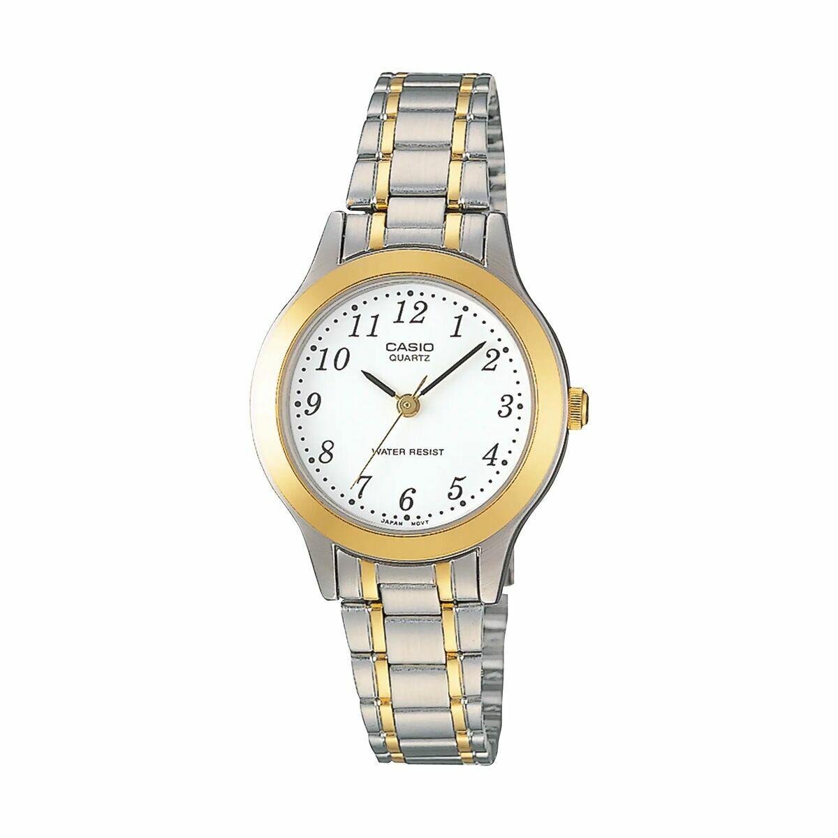 Armbåndsur Casio LTP-1263PG-7BEG - hvid skive, Ø 27 mm