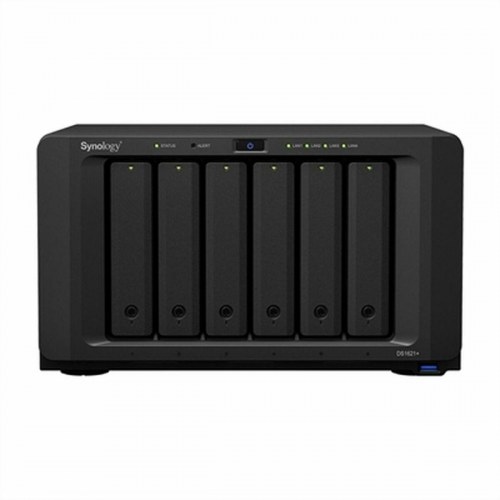 NAS server Synology DiskStation DS1621+ - AMD Ryzen, 6-bay, sort