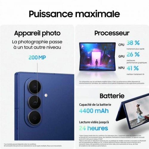 Samsung Galaxy Z Fold7 8" 12 GB/256 GB - sølv