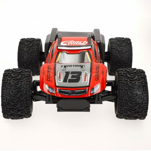 Fjernstyret bil Maisto Trophy Truck 1:14 - rød - 2,4 GHz