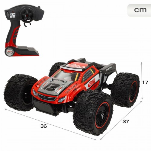 Fjernstyret bil Maisto Trophy Truck 1:14 - rød - 2,4 GHz