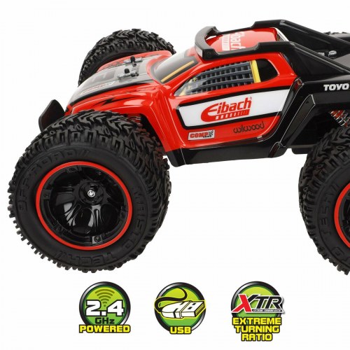 Fjernstyret bil Maisto Trophy Truck 1:14 - rød - 2,4 GHz