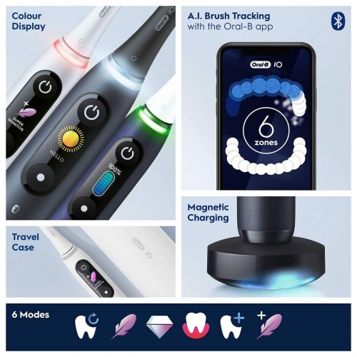 Elektrisk tandbørste Oral-B iO Series 8s - hvid