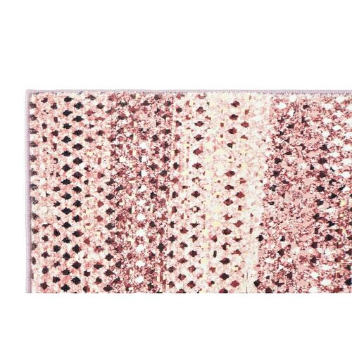Tæppe DKD Home Decor Pink Polyester (200 x 290 x 0.7 cm)