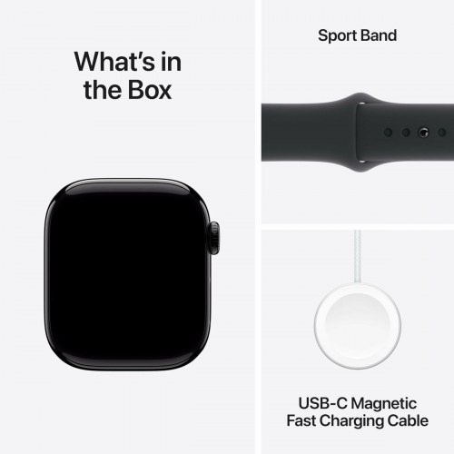Apple Watch Series 10 1,77" - Sort smartwatch
