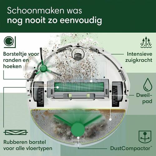 IRobot L121240 robotstøvsuger - 3000 mAh, hvid