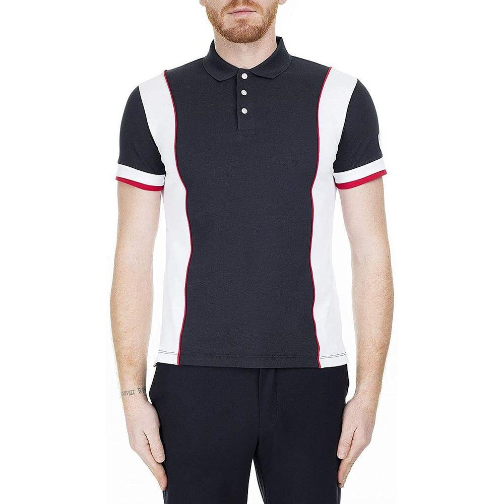 Kortærmet Polotrøje Til Mænd Armani Jeans 3gpf81 Pj61z C1578 Marine Bomuld M