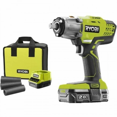 Slagnøgle 18 V Ryobi 5133003574 med batteri og lader