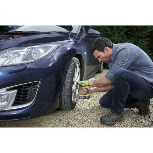 Slagnøgle 18 V Ryobi 5133003574 med batteri og lader