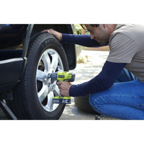 Slagnøgle 18 V Ryobi 5133003574 med batteri og lader