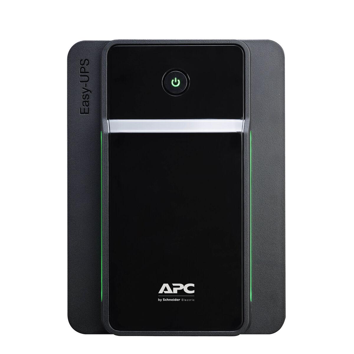 APC Easy UPS BVX Series BVX2200LI - UPS - AC 220-240 V - 1200 Watt - 2200 VA - 9 At - output-stikforbindelser: 6 - sort