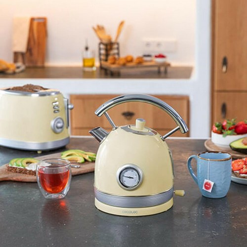 Elkedel ThermoSense 420 Vintage - 1,8 l, 2.200 W, gul