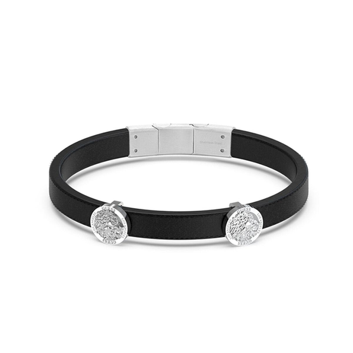 Armbånd til mænd Guess - sort armbånd JUMB03013JWSTT-U