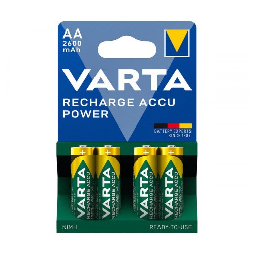 AA genopladelige batterier Varta Recharge Accu Power 2600 mAh (4-pak)