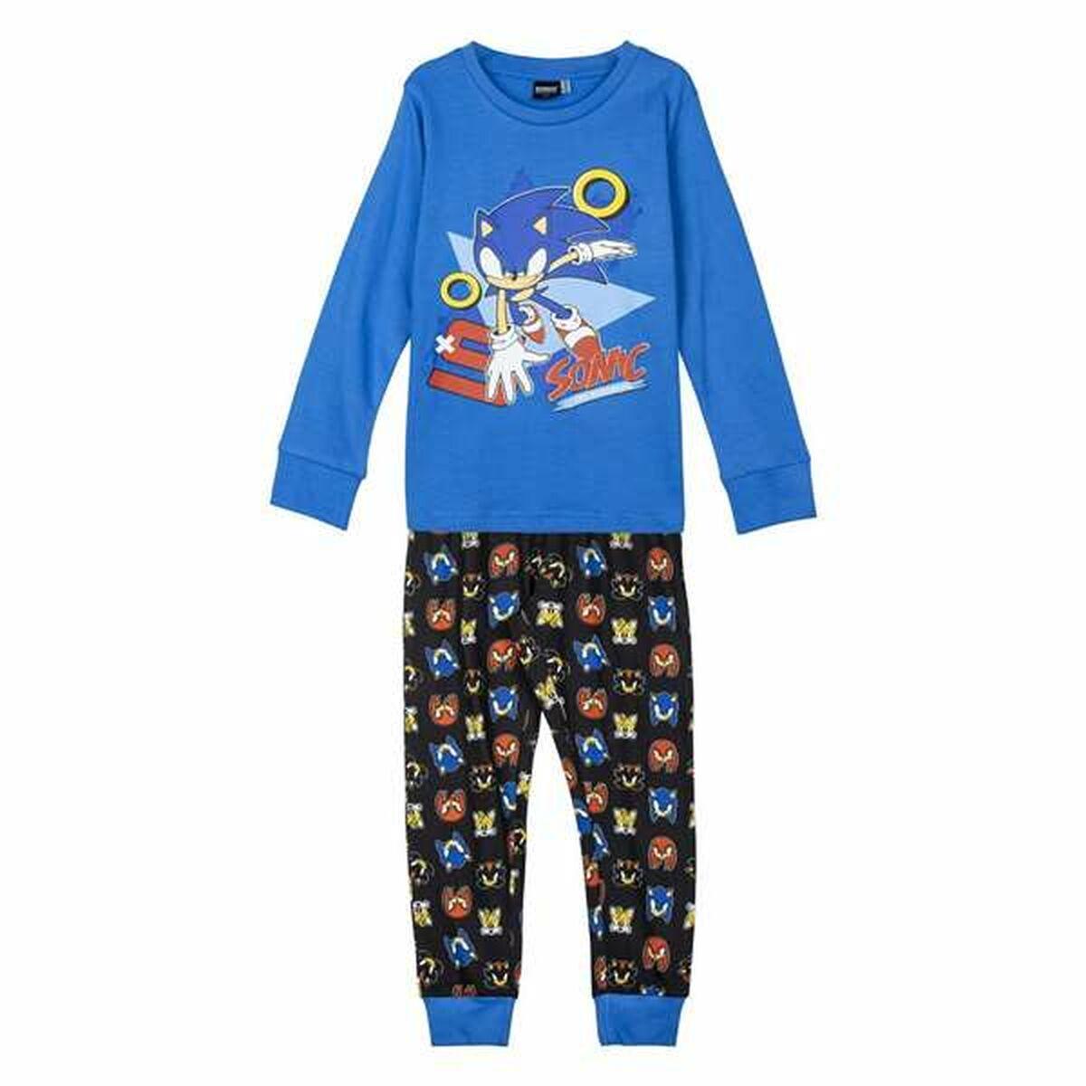 Pyjamas Dreng Sonic Blå 2 Dele 6 år