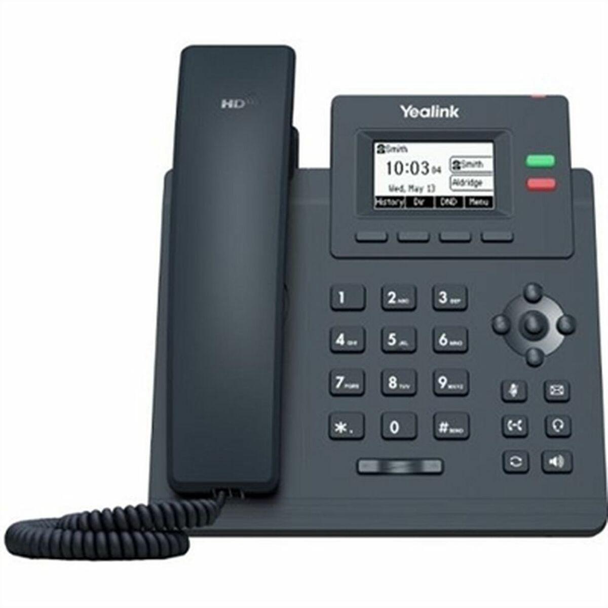 IP telefon Yealink SIP-T31 fastnettelefon - sort/grå