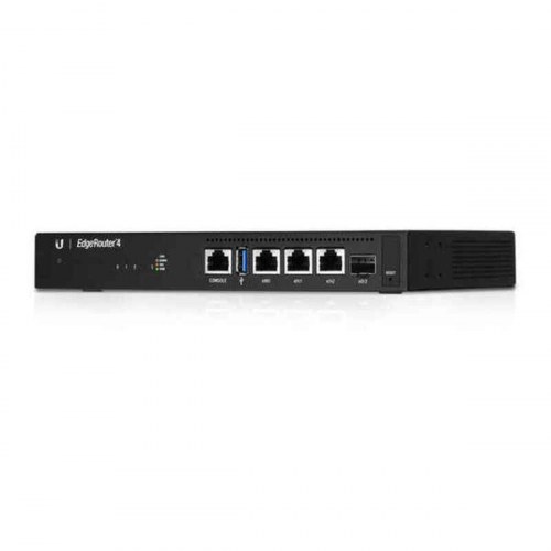 Router gigabit - UBIQUITI EdgeRouter 4, sort