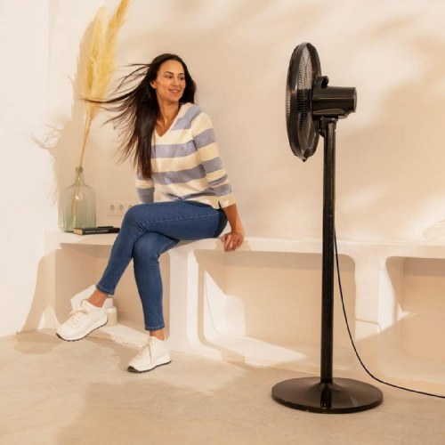 Gulvventilator EnergySilence 555 2in1 Smart XL - Sort 55 W