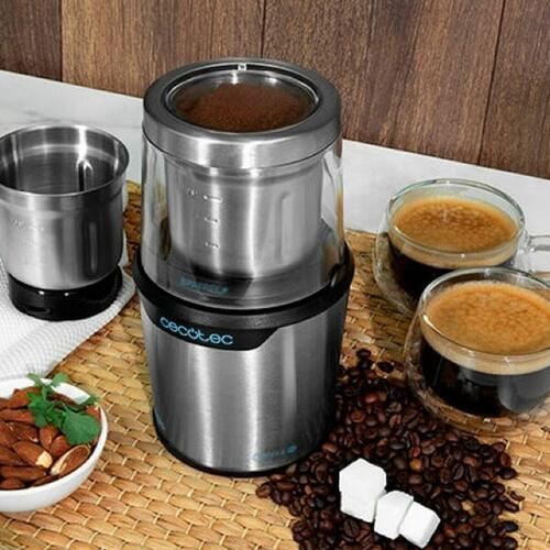Kaffekværn TitanMill 300 DuoClean - rustfrit stål, 300 W, 90 g