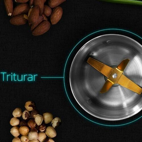 Kaffekværn TitanMill 300 DuoClean - rustfrit stål, 300 W, 90 g