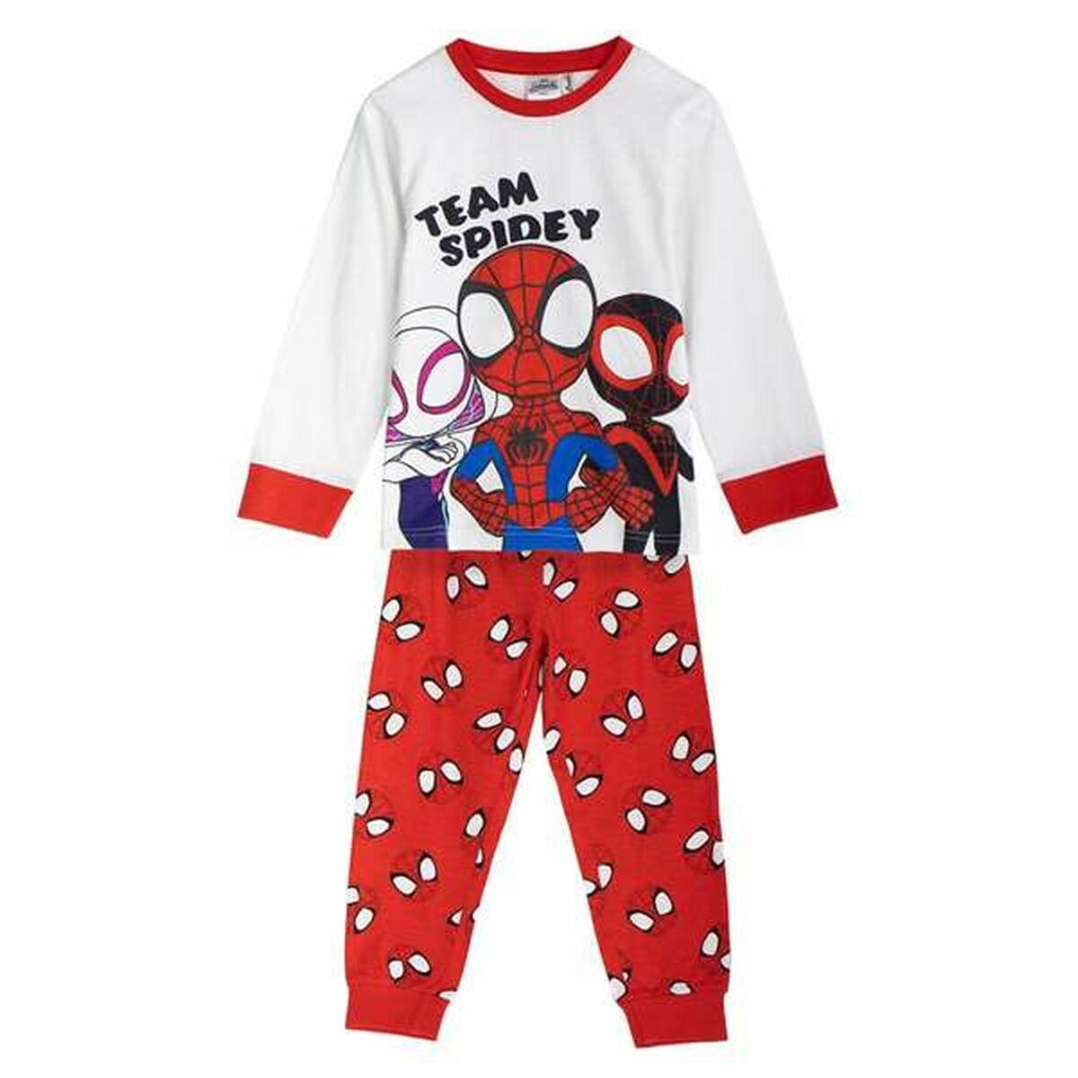 Pyjamas til drenge Spidey - rød, 6 år