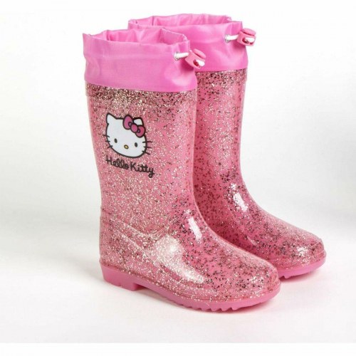 Gummistøvler børn Hello Kitty - fuchsia, str. 27
