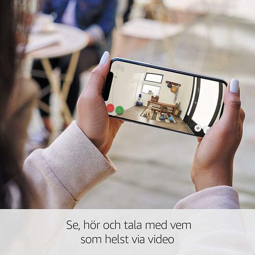 Overvågningskamera Wi‑Fi Amazon Ring Stick Up Cam Battery - hvid