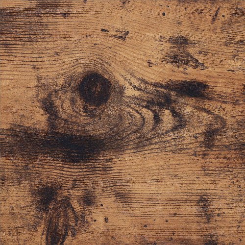 Stumtjener med hylder – VASAGLE industrielt tøjstativ, rustik brun/sort (LCR80X)