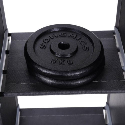 Reolsystem 6 kuber trappereol/rumdeler, sort