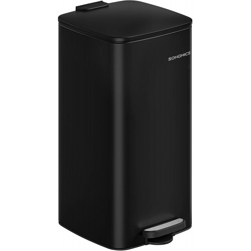 Skraldespand 30 l køkkenpedalspand med inderspand, soft close, sort (LTB593B02)