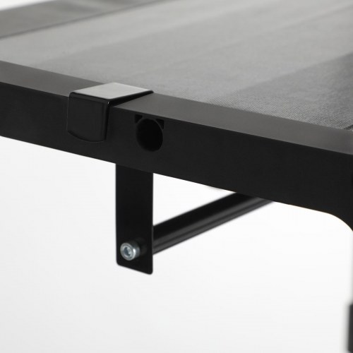 Garderobeskab i stof – SONGMICS, 2 tøjstænger, sammenklappeligt, grå 140 × 43 × 174 cm