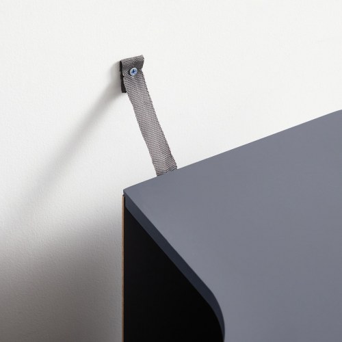 Badeværelses underskab til vask – VASAGLE, 60 × 30 × 60 cm, grå