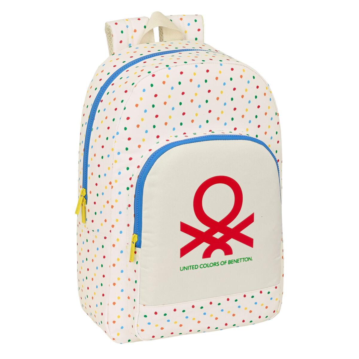 Skoletaske børn Benetton Topitos 30 × 46 × 14 cm