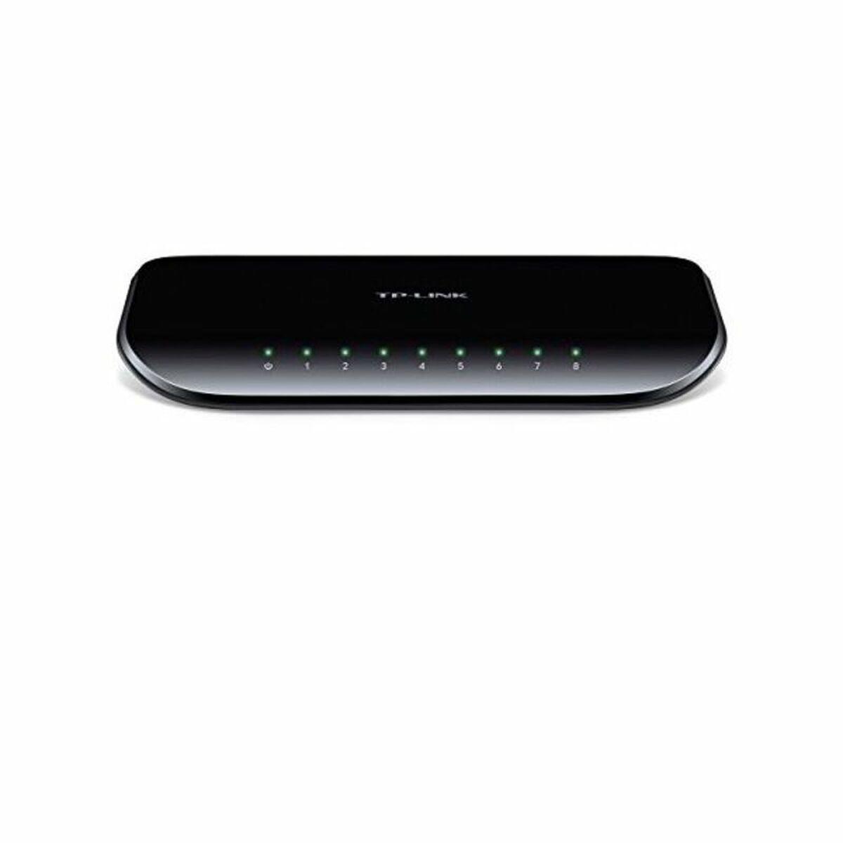 TP-Link TL-SG1008D desktop-switch - 8-port Gigabit, 16 Gbit/s