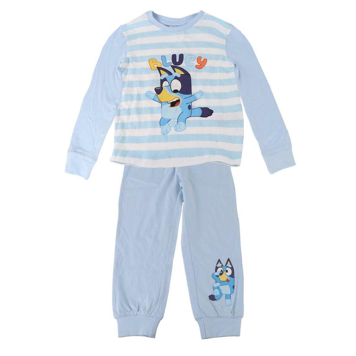 Pyjamas Til Piger Bluey Lyseblå 3 år