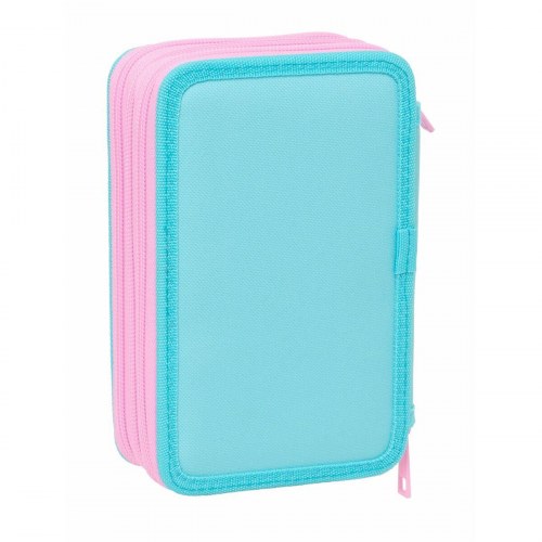 Penalhus tredobbelt Gabby's Dollhouse - blå, 12,5 × 19,5 × 5,5 cm, 37 dele