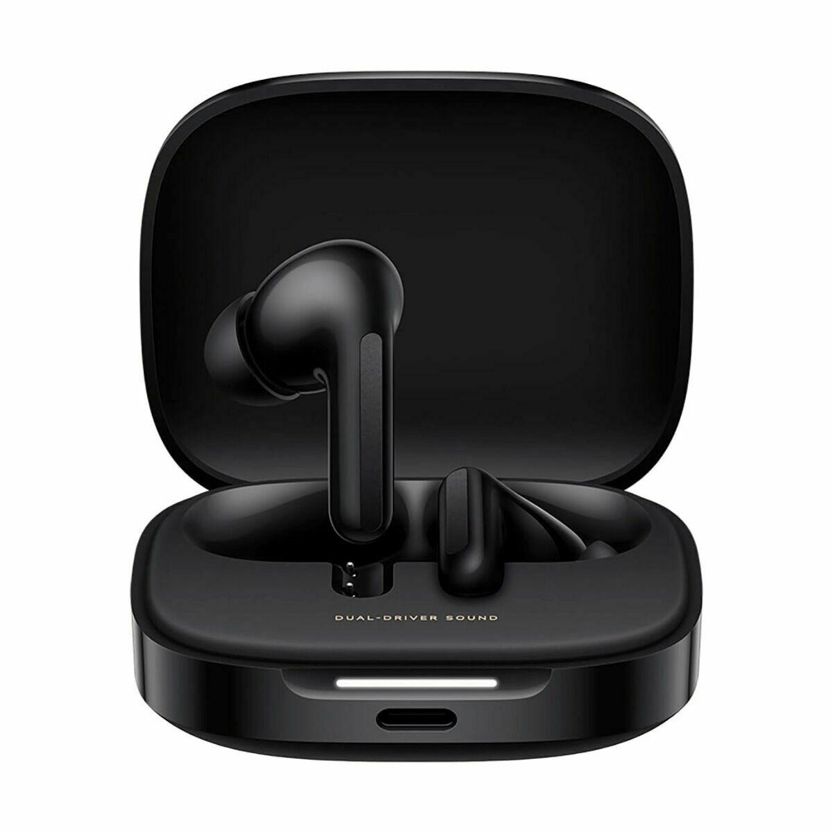 Trådløse høretelefoner Xiaomi Redmi Buds 6 - sort med opladningsetui billede