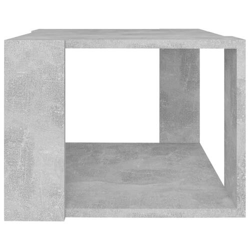 Sofabord 40x40x30 cm konstrueret træ betongrå