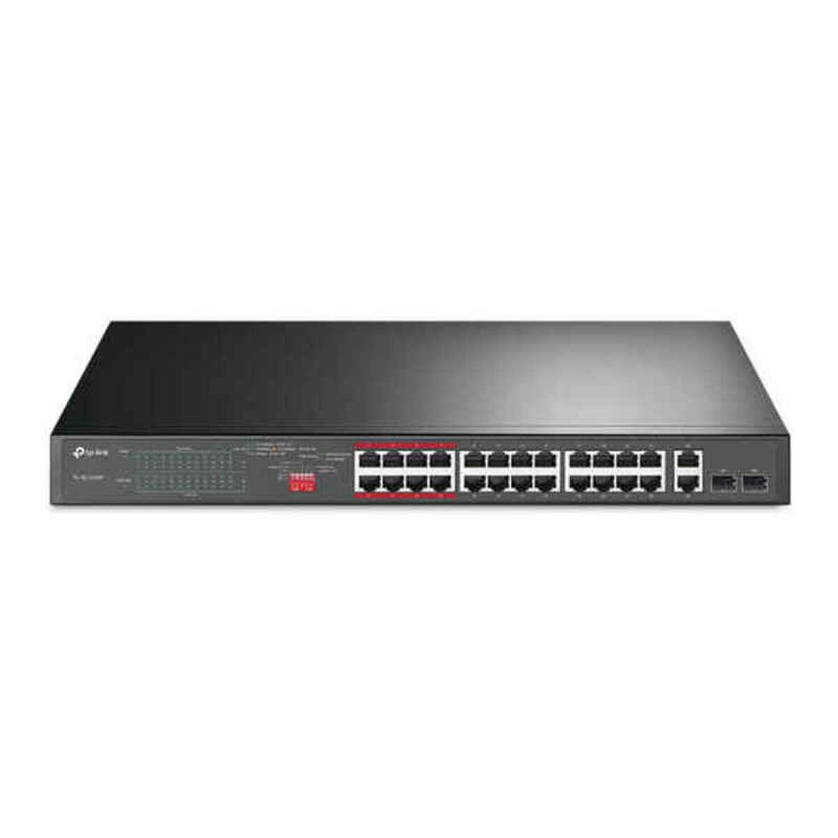 Netværksswitch TP-Link TL-SL1226P 24-porte, 1U, grå