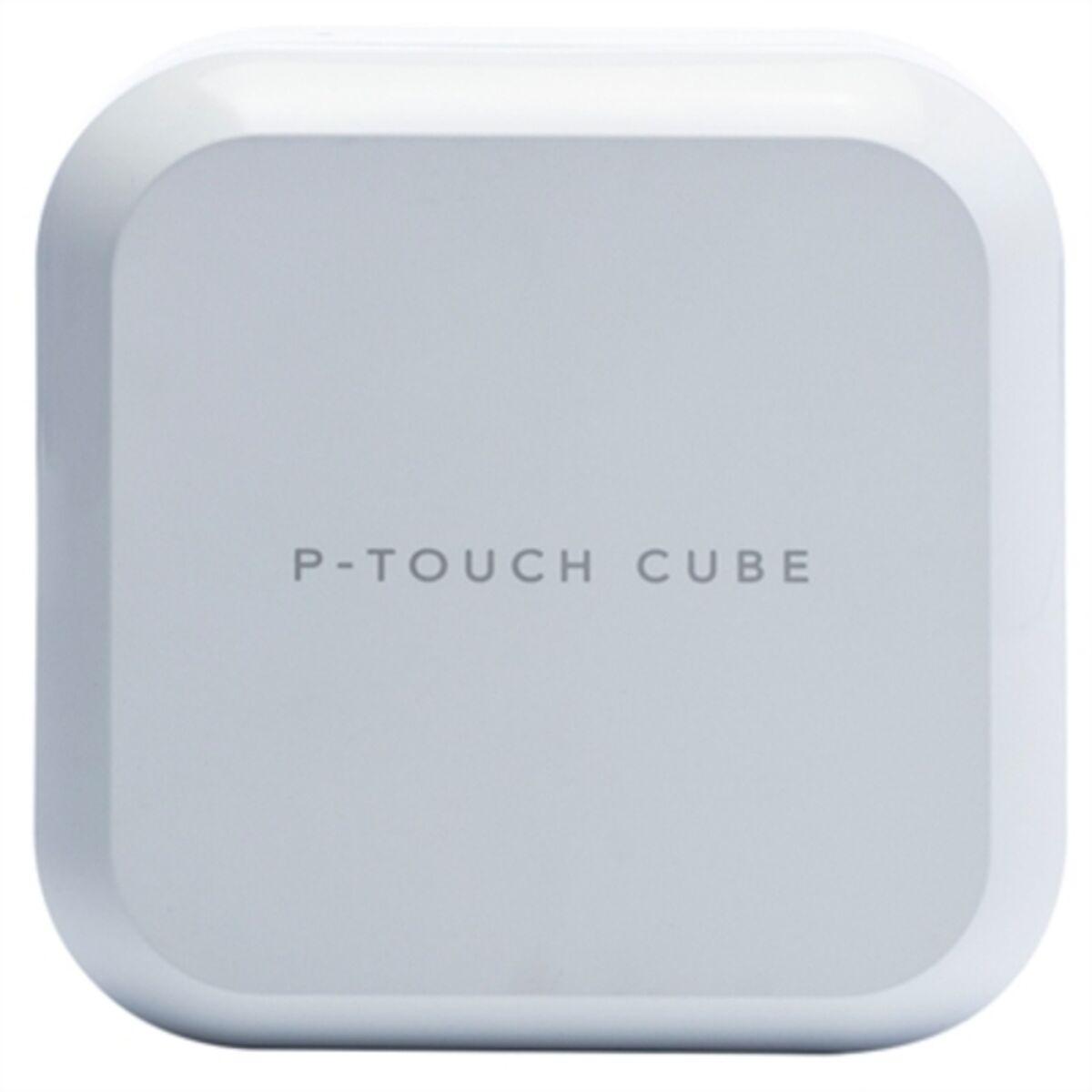 Etiketprinter Brother P-Touch Cube PTP910BT, Bluetooth, 360 ppp, hvid