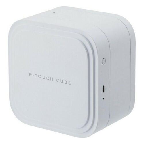 Etiketprinter Brother P-Touch Cube PTP910BT, Bluetooth, 360 ppp, hvid